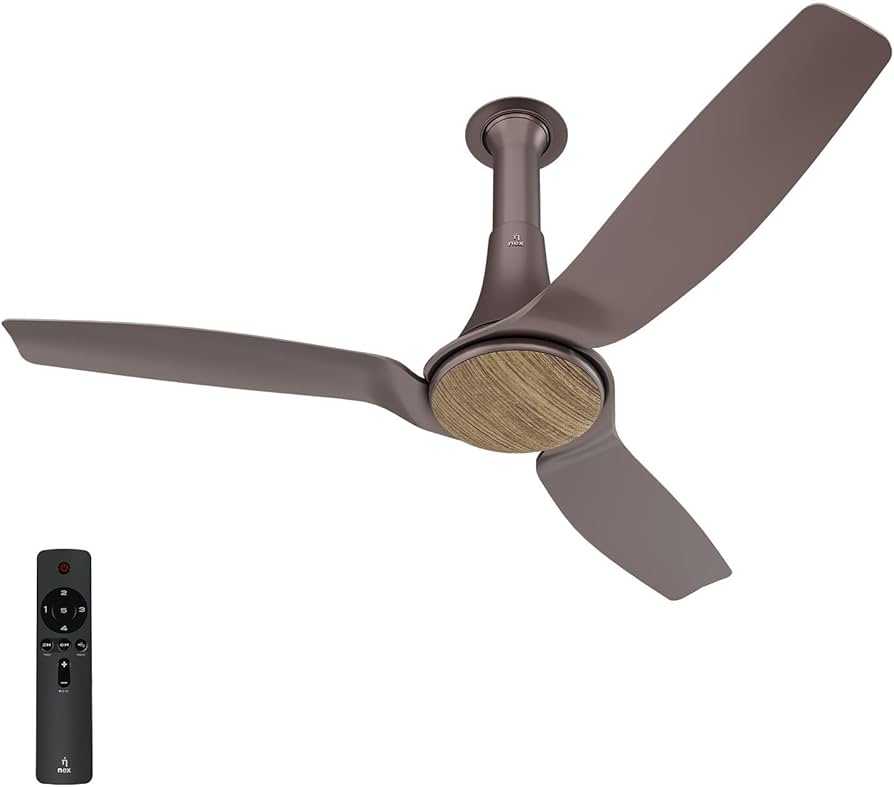 Ceiling Fan 1200mm Sec Brown Color